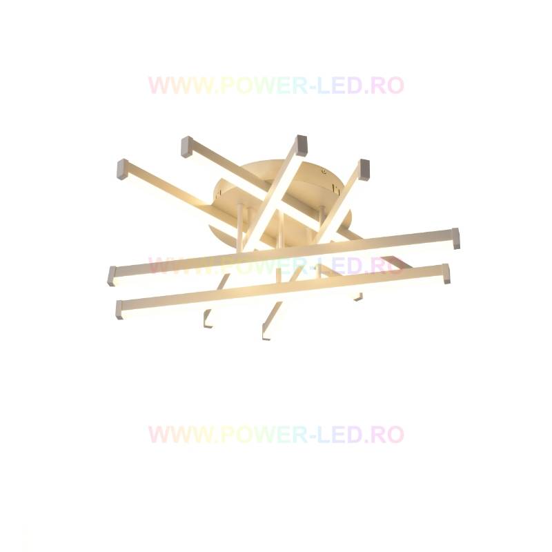 Lustra LED 120W 6 LINES Design Round Alba SMART Echivalent 500W