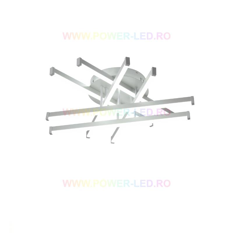 Lustra LED 120W 6 LINES Design Round Alba SMART Echivalent 500W