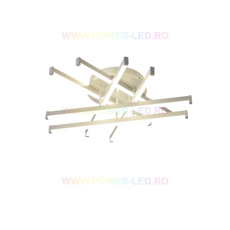 Lustra LED 120W 6 LINES Design Round Alba SMART Echivalent 500W