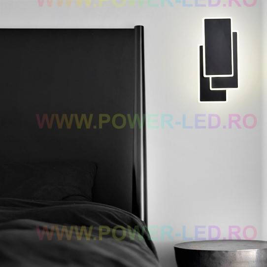 Aplica LED 54W LUCIUS Black