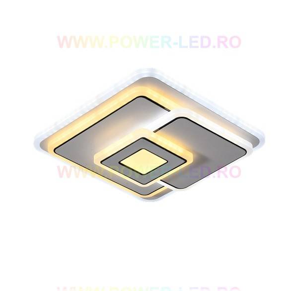 Lustra LED 98W Mini LARA Patrata Echivalent 250W