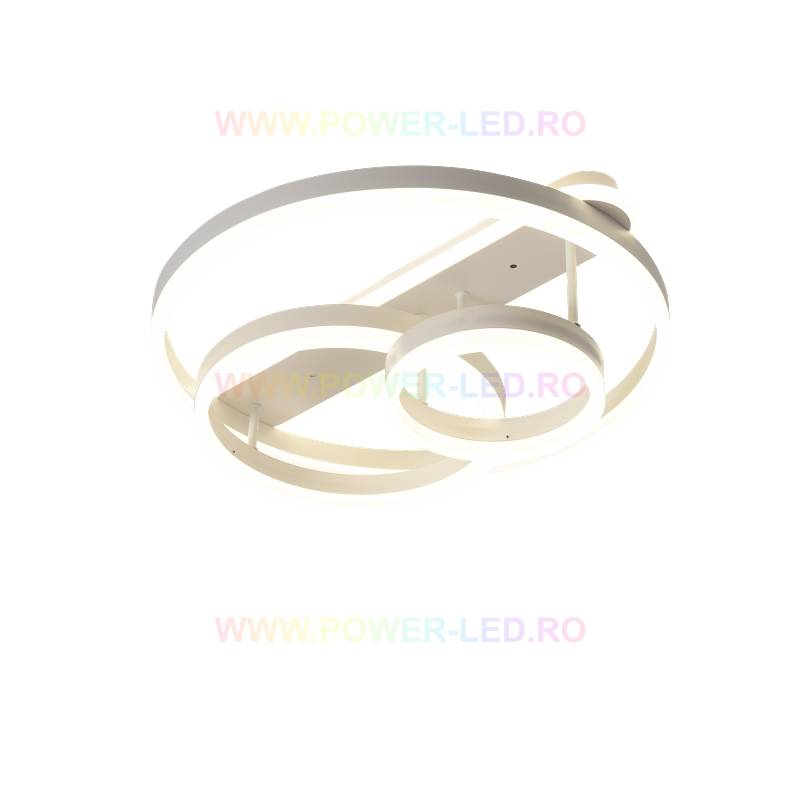 Lustra LED 174W BRUNOS RINGS Alba Telecomanda