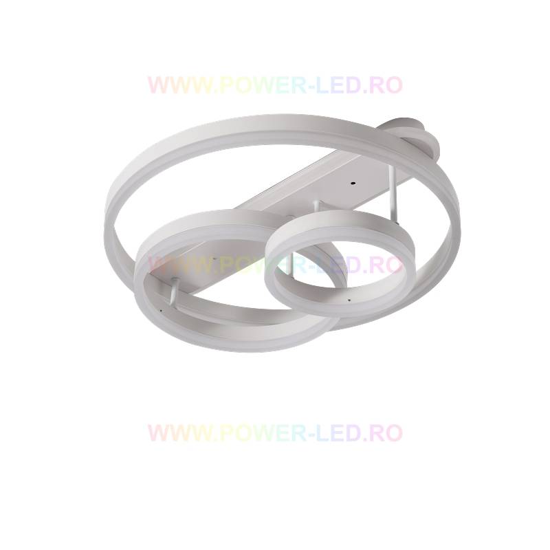 Lustra LED 174W BRUNOS RINGS Alba Telecomanda