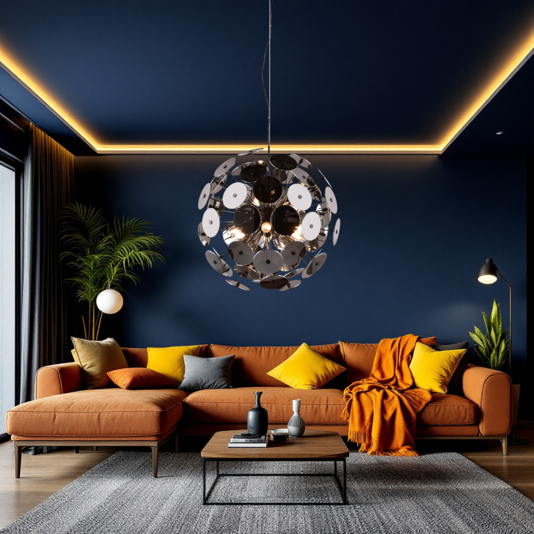 Lustra Suspendata Luxury DISCALGO Black