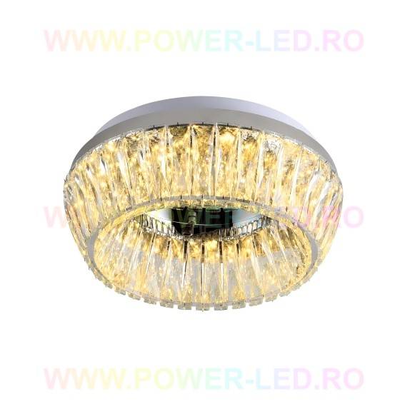 Lustra LED 144W LORA CRISTAL Telecomanda
