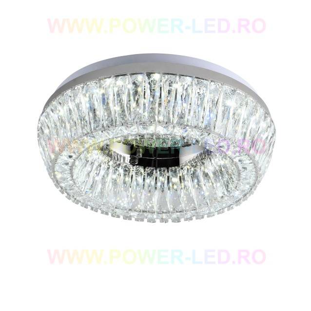 Lustra LED 200W LORA MAXI CRISTAL Telecomanda