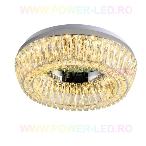 Lustra LED 200W LORA MAXI CRISTAL Telecomanda