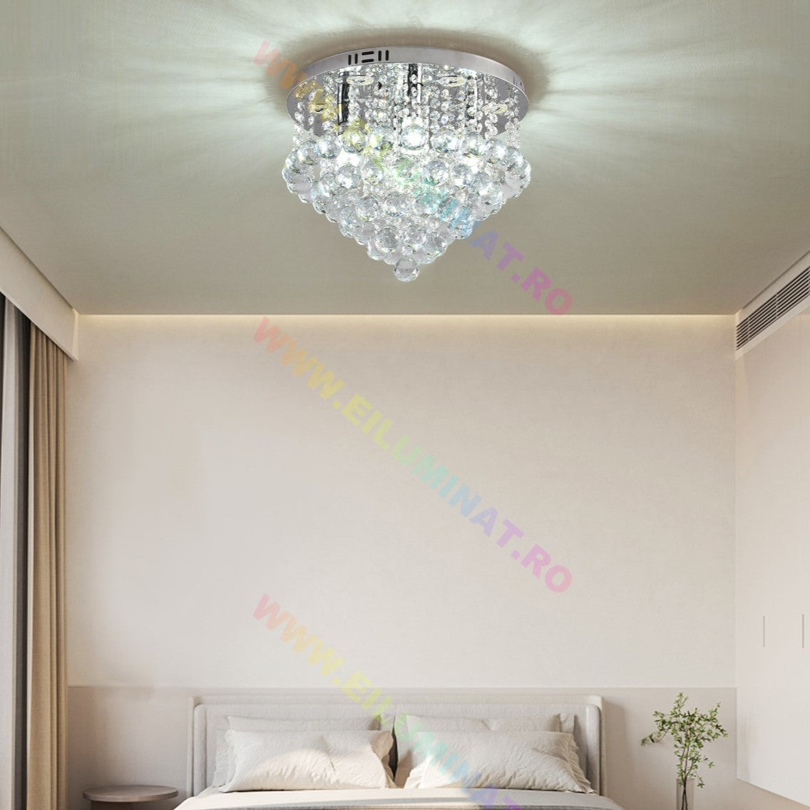 Candelabru Cristal LORY RGB  Telecomanda