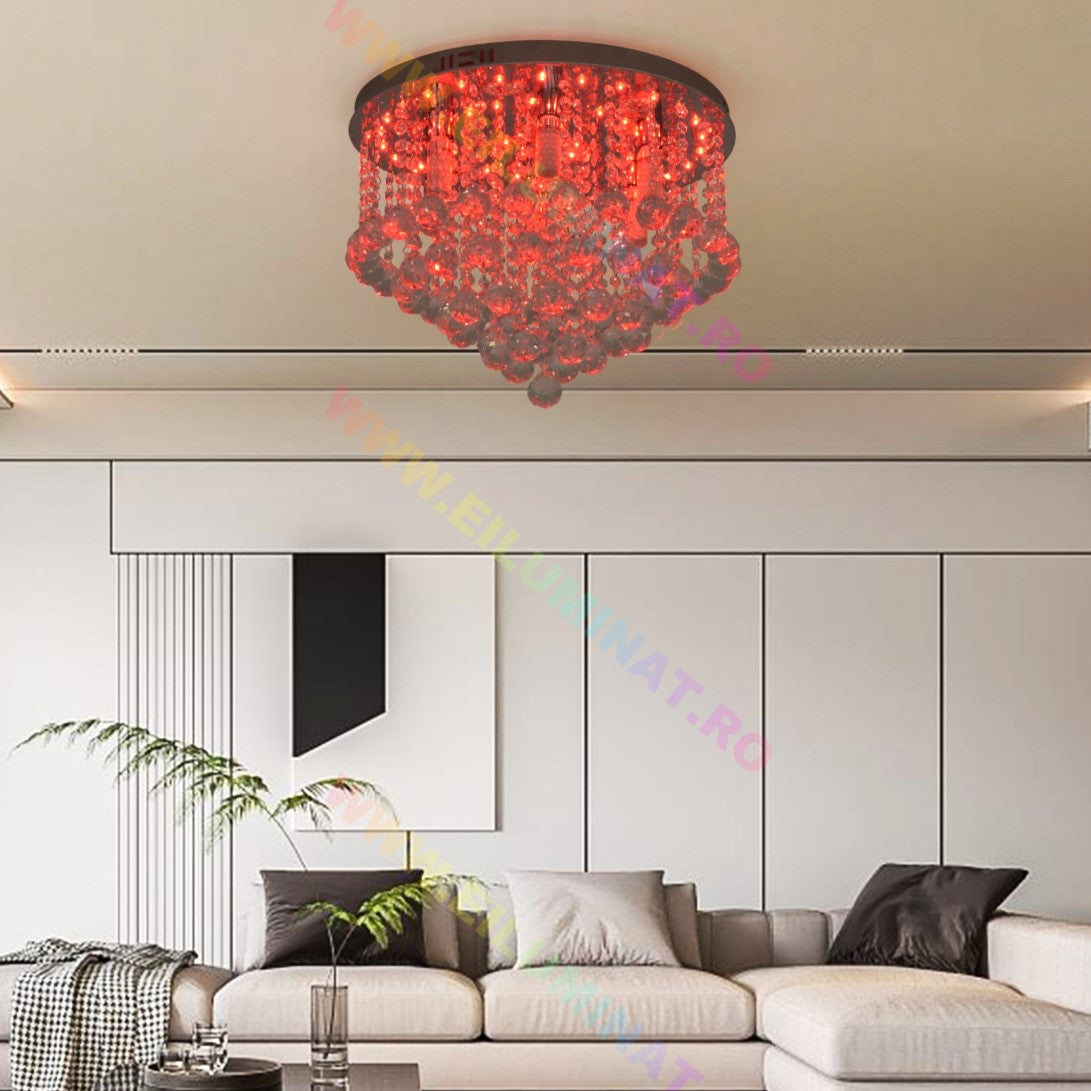 Candelabru Cristal LORY RGB  Telecomanda