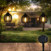 Ghirlanda Solara LED Black BIHO 3M 600mAh Premium