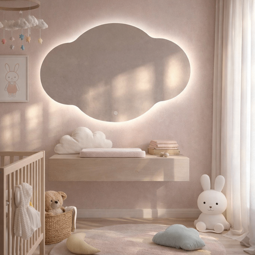 Oglinda LED FRAMELESS SELENE 80x60CM 3 Lumini si Touch