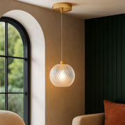 Pendul Abajur Cebolla Gold