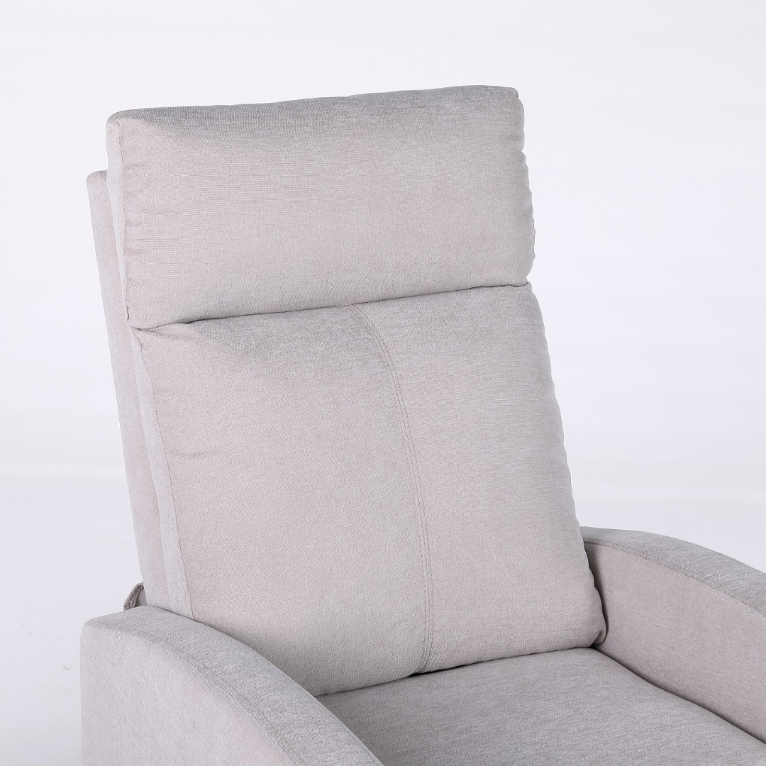 Fotoliu Recliner Stofa Gri