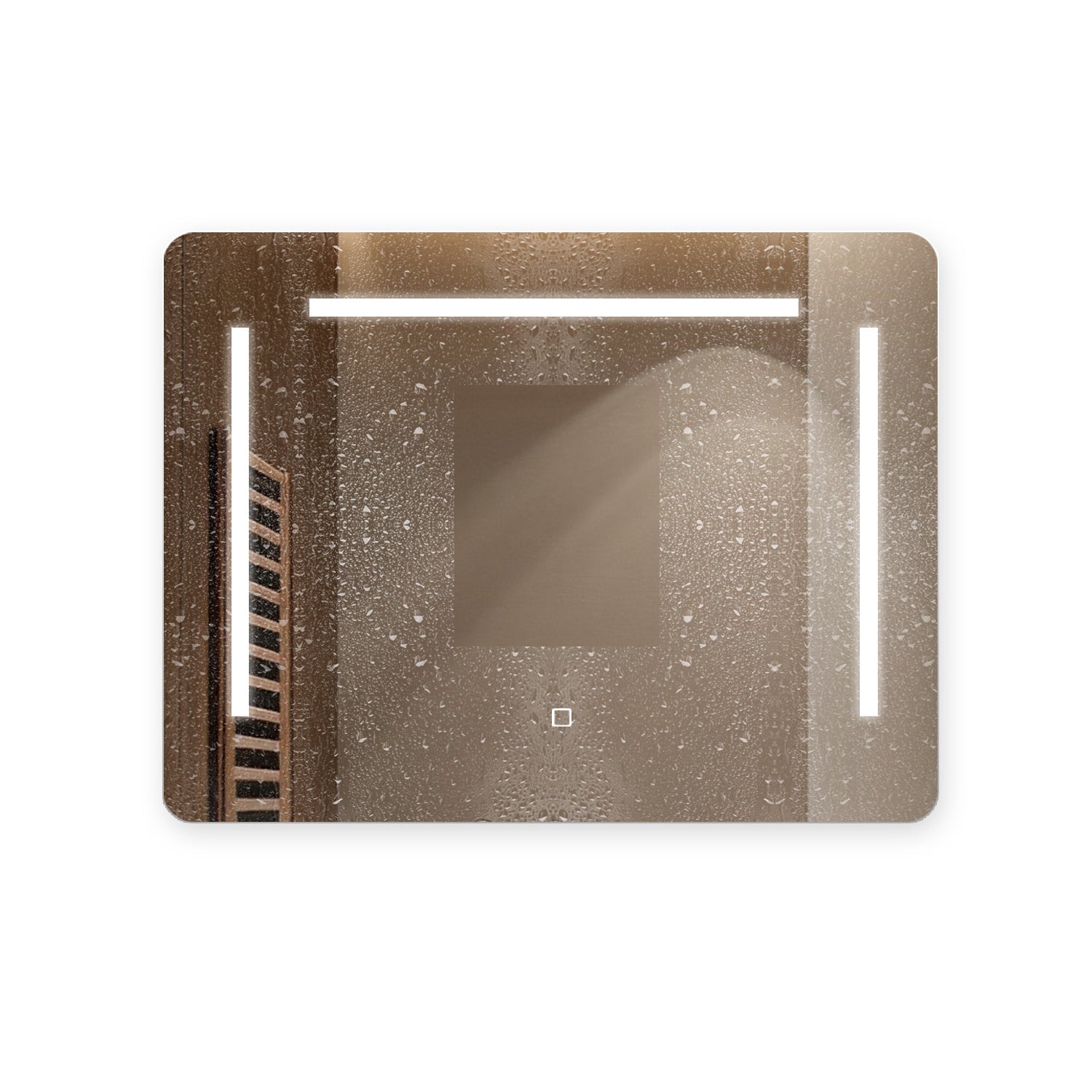 Oglinda LED Dreptunghiulara 80x60cm Functie Dezaburire si Touch