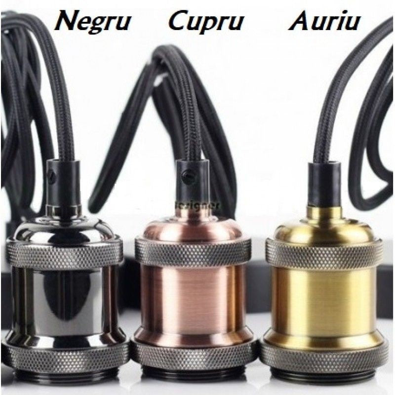 Pendul E27 Metalic Premium