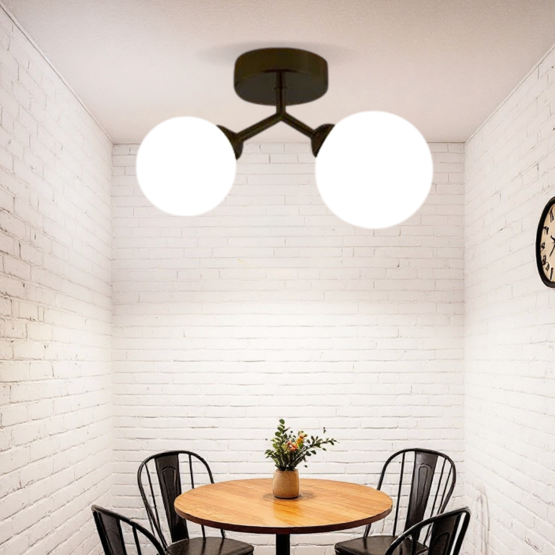 Lustra Abajur Mini Epoque Black DX2431-2C