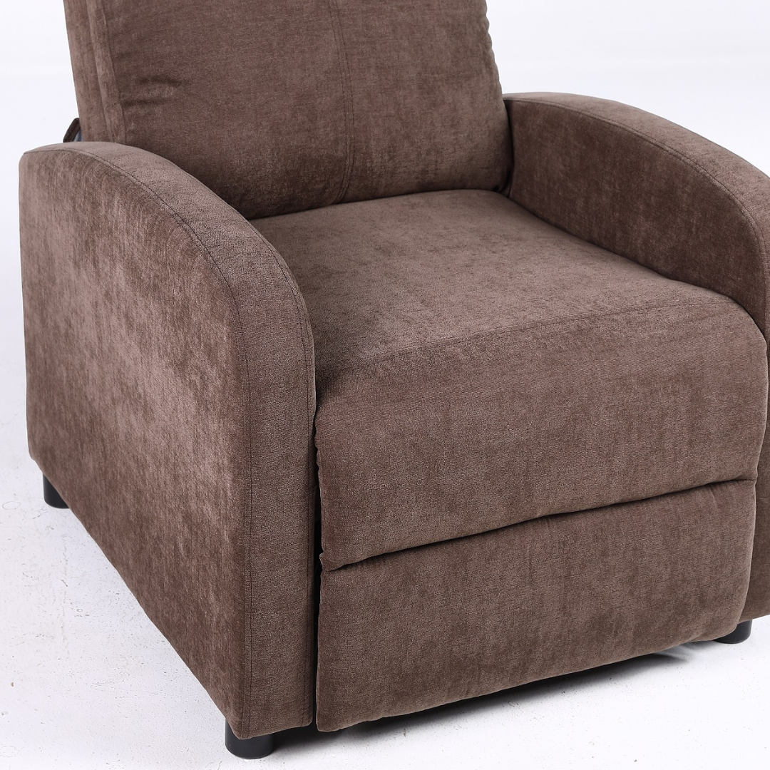 Fotoliu Recliner Stofa Maro
