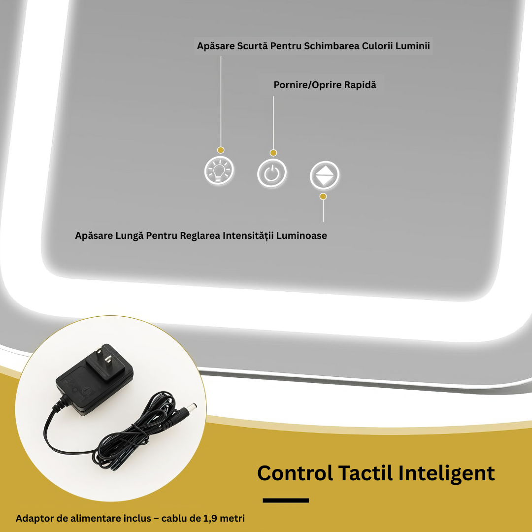 Oglinda LED Make-UP OD07 30x40CM