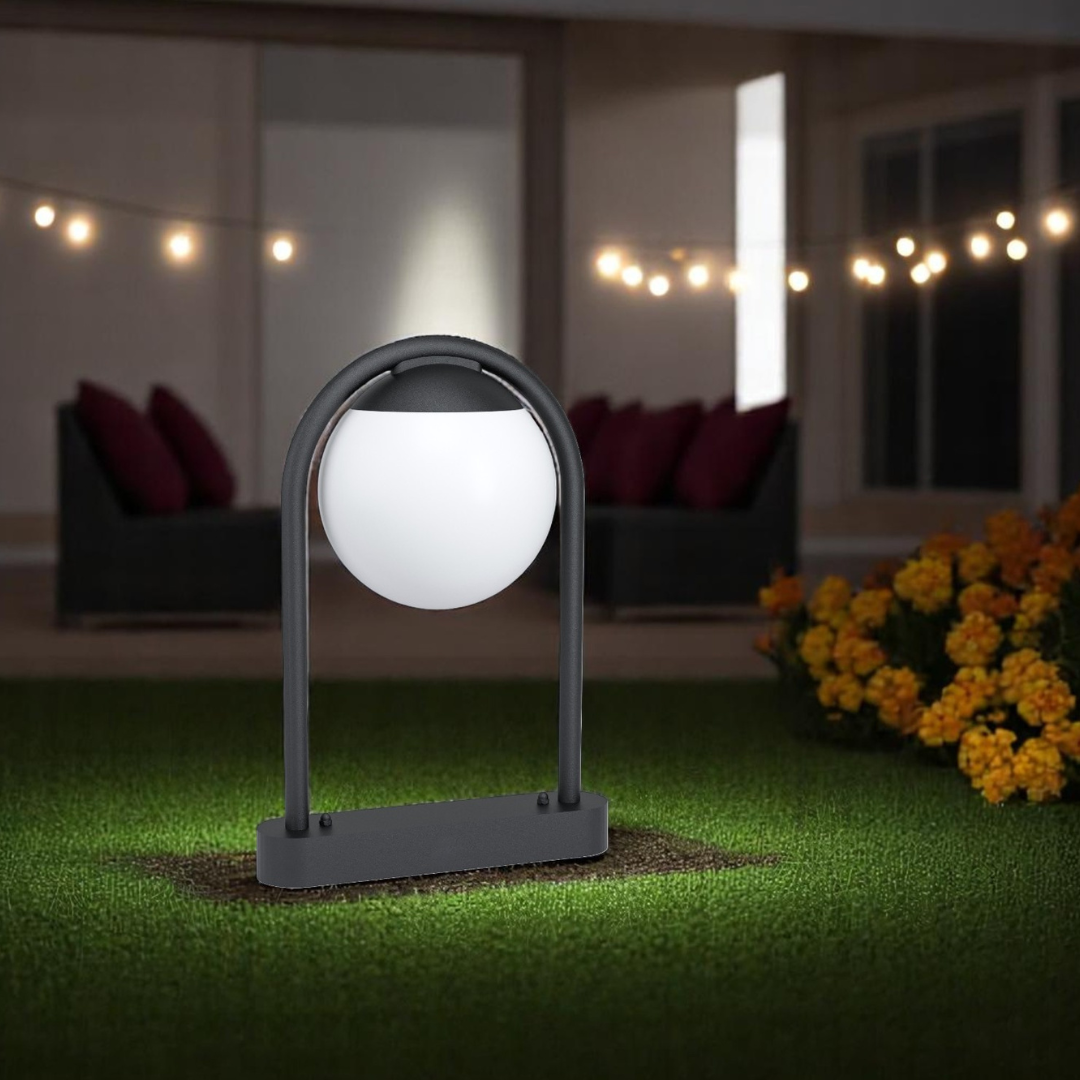 Stalp Ornamental de Gradina LED 28W PRATA VECCHIA 45CM 98732