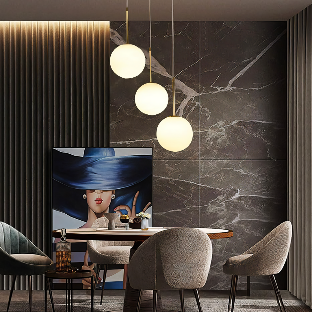 Lustra Abajur MAT GOLD Liniara 3xE27 DN124-3