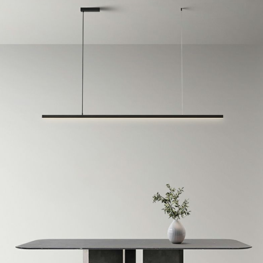 Lustra LED Suspendata 36W Elegant Office Black Echivalent 300W