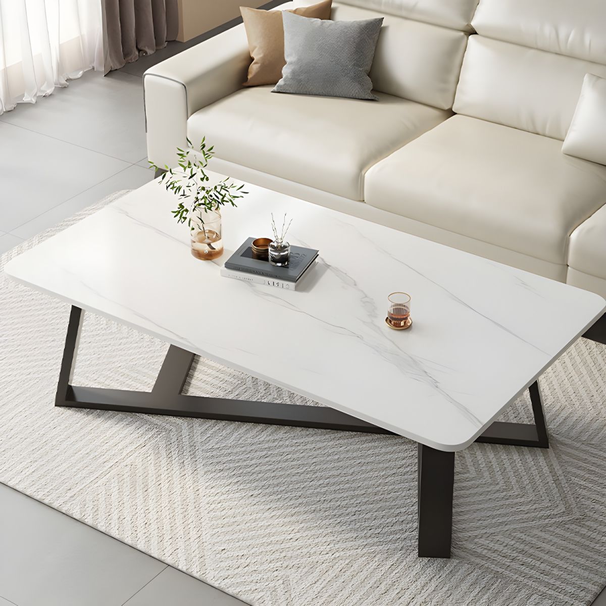 Masa Decorativa Dreptunghiulara Serena Blossom