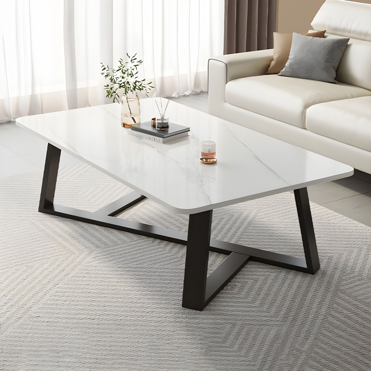 Masa Decorativa Dreptunghiulara Serena Blossom