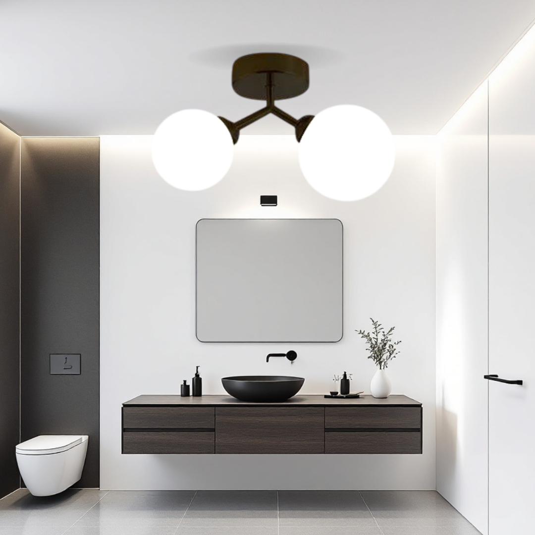 Lustra Abajur Mini Epoque Black DX2431-2C