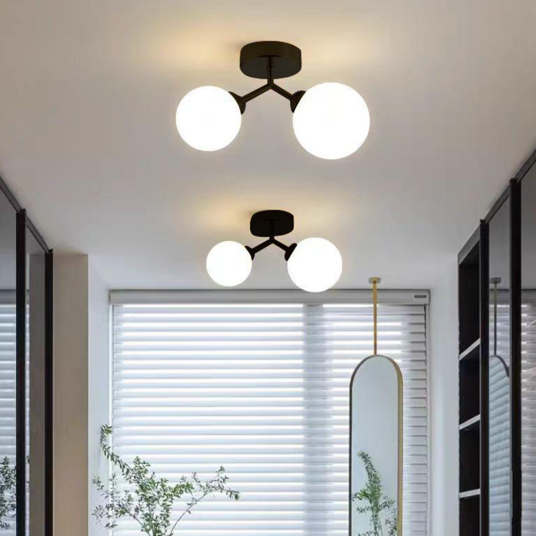 Lustra Abajur Mini Epoque Black DX2431-2C