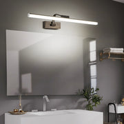 Aplica LED Baie 36W 58cm Neagra Reglabila C1299BK