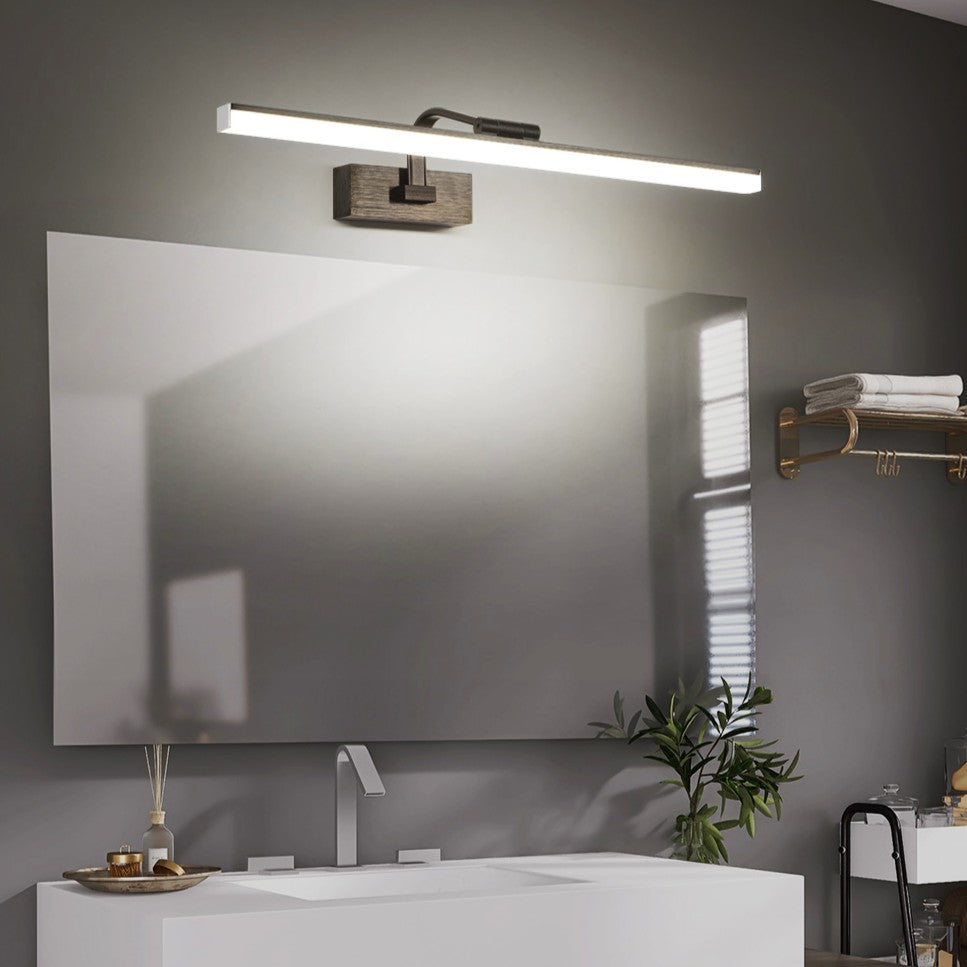 Aplica LED Baie 36W 58cm Neagra Reglabila C1299BK