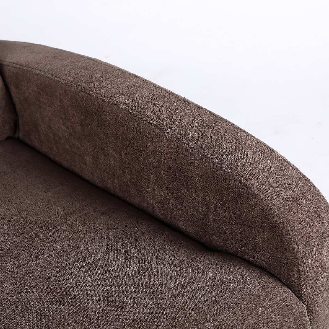 Fotoliu Recliner Stofa Maro