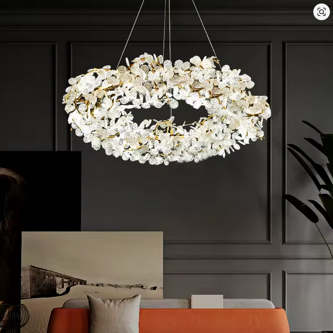 Candelabru Crystal Luxury Flowers