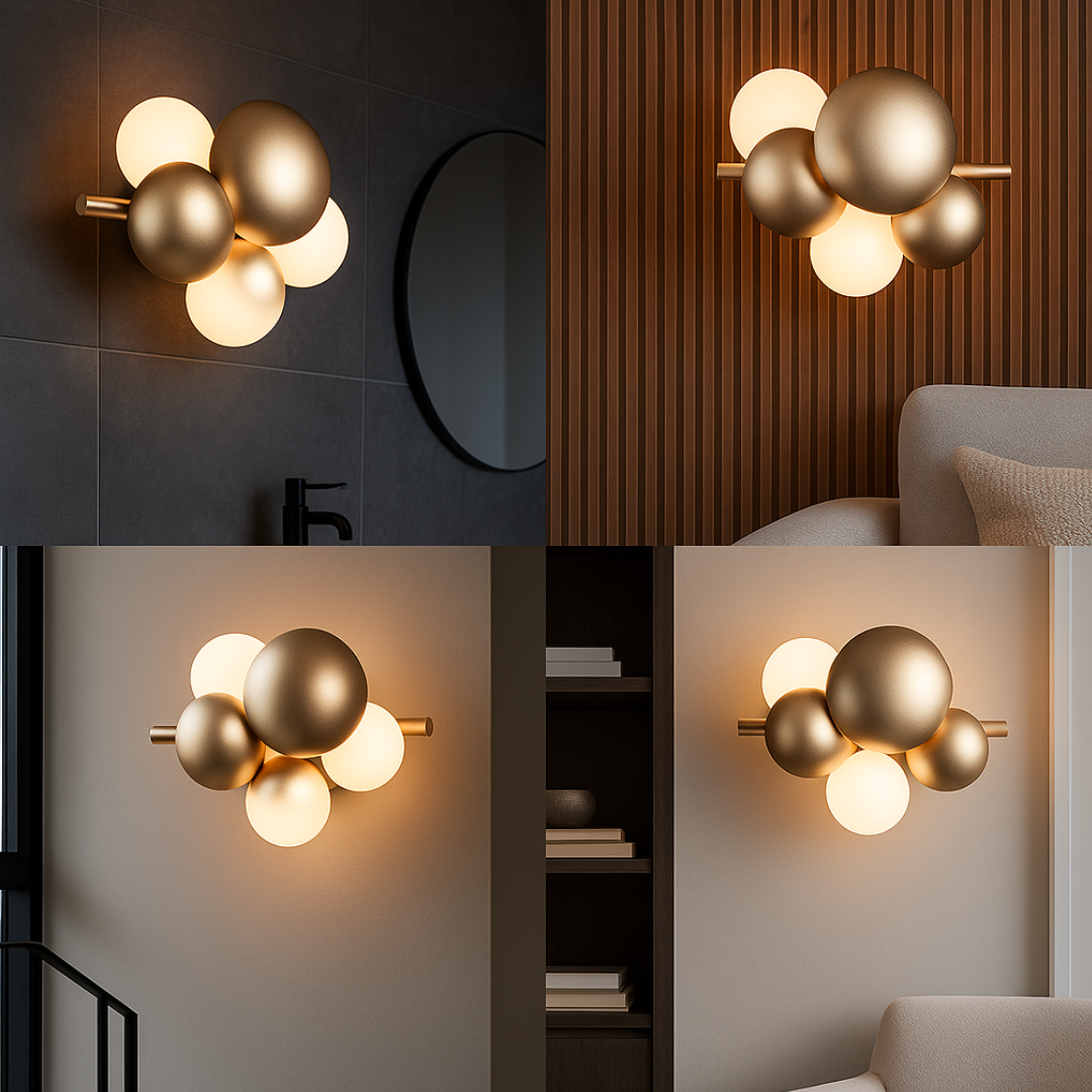 Aplica Abajur Luxury BUBBLE