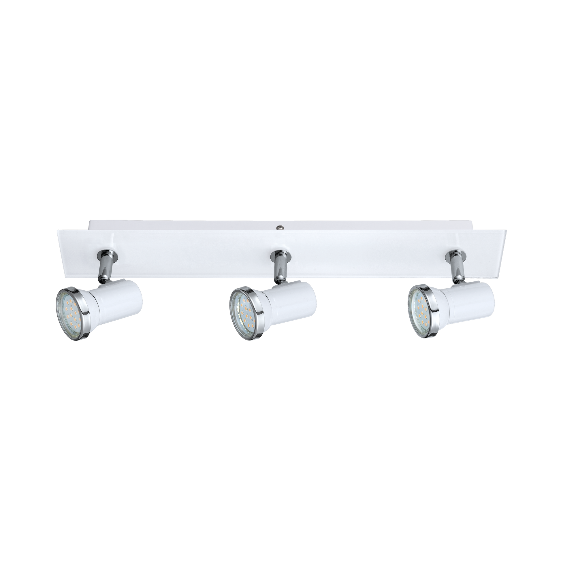 Aplica/Lustra cu 3 Spoturi TAMARA 1 IP44 White & Silver Eglo led ceiling light