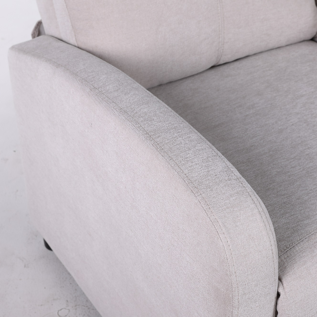 Fotoliu Recliner Stofa Gri