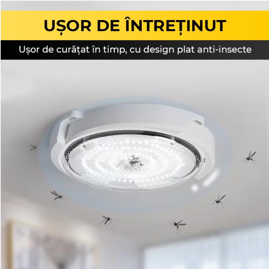 Aplica LED 60W cu Panou Solar si Telecomanda