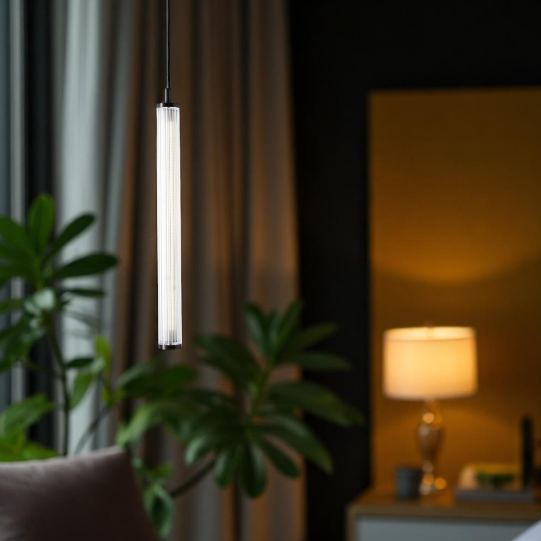 Pendul LED Luxury Black COMO 241cm