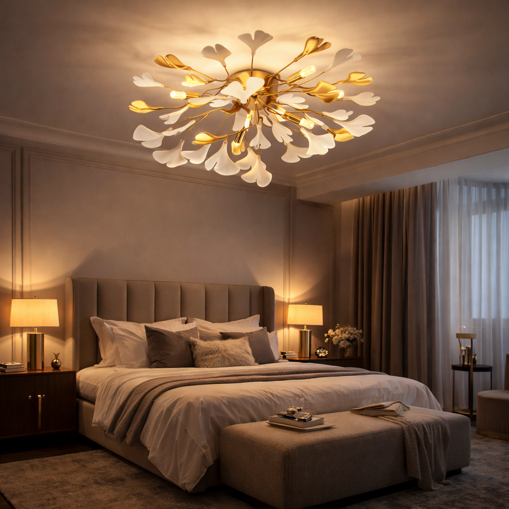 Lustra Aplicata LUXURY Golden VALERY 50CM