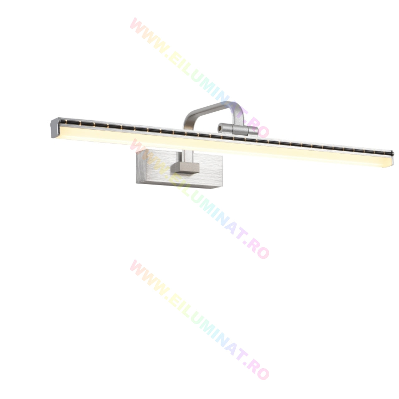 Aplica LED Baie 36W 58cm Argintie Reglabila C1309CH
