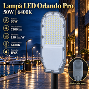Lampa LED Orlando Pro Grey 50W | 7500lm | 6400K | IP65