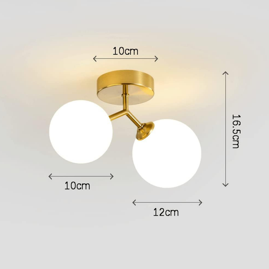 Lustra Abajur Mini Epoque Gold DX2431-2B