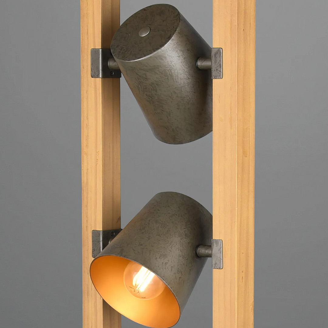Lampadar BELL 150cm Lemn Design
