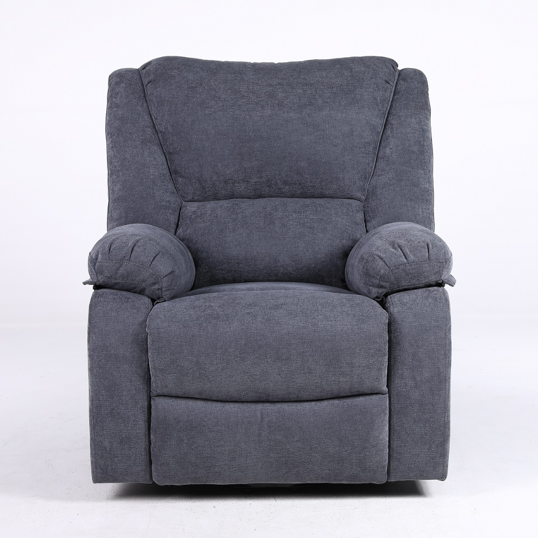 Fotoliu cu Masaj si Incalzire, Recliner Electric, Gri Inchis