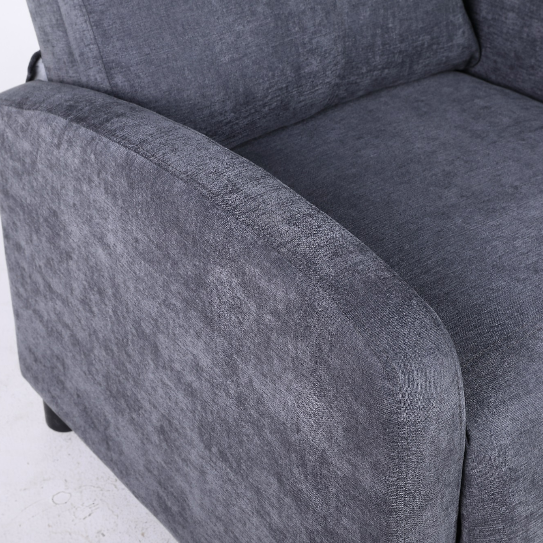 Fotoliu Recliner Stofa Gri Inchis