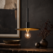 Pendul PENY Unique 1xE27 Black&Gold