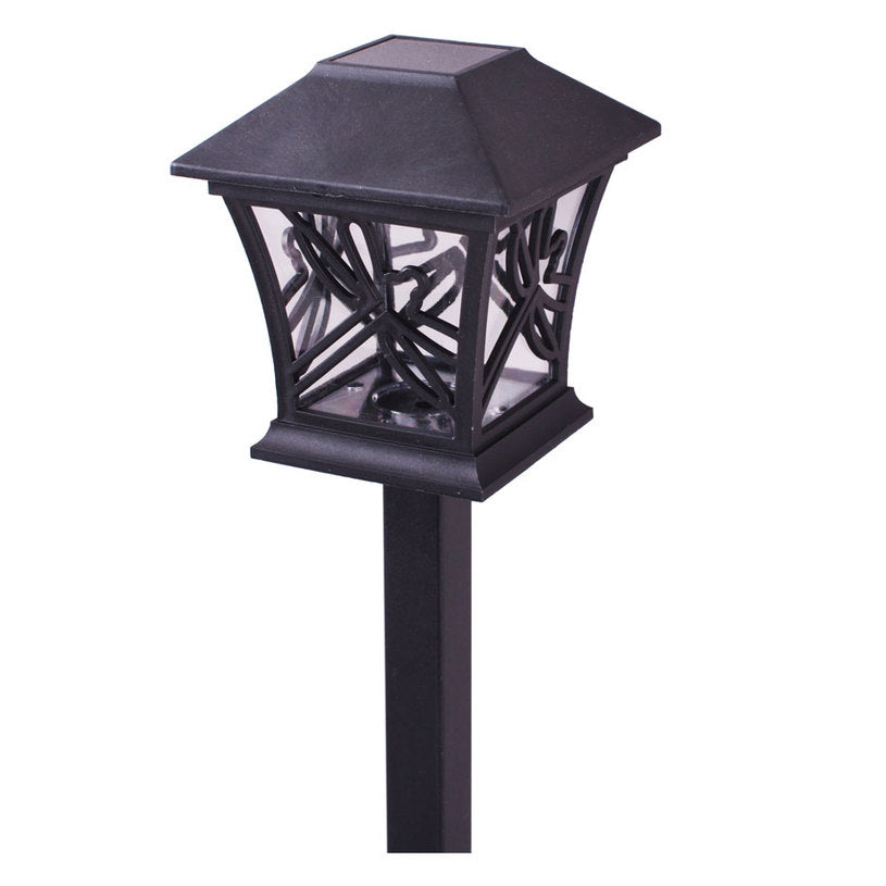 Stalp LED Gradina KISKIN 40cm cu Incarcare Solara, IP44, 6500K