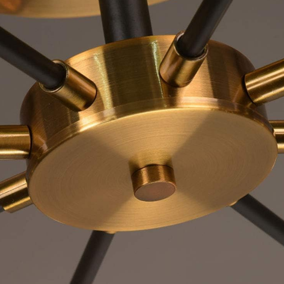 Lustra Abajur Transparent Aplicata 6xE14 DF1055-6 AURIE / ABAJUR Chandeliers