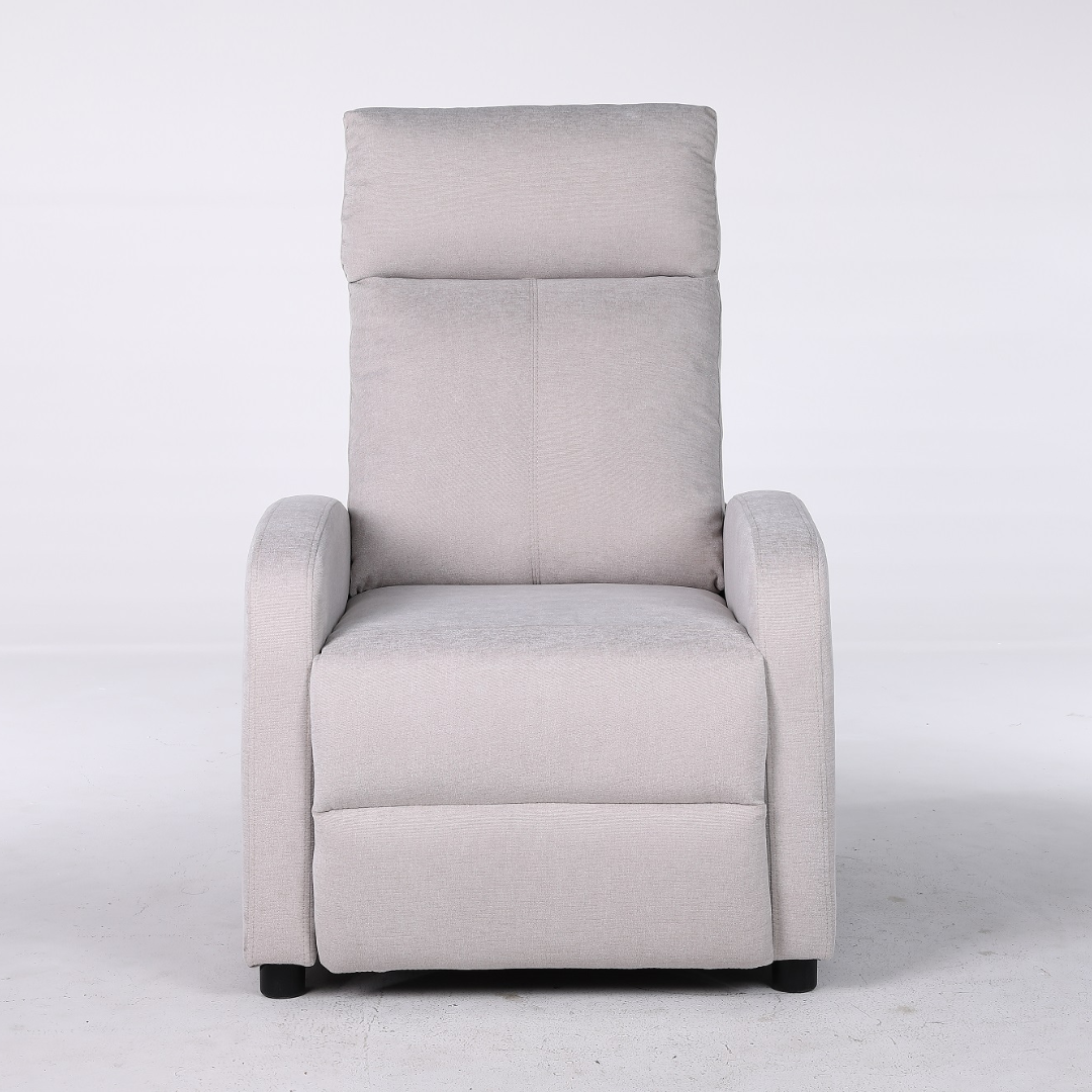 Fotoliu Recliner Stofa Gri