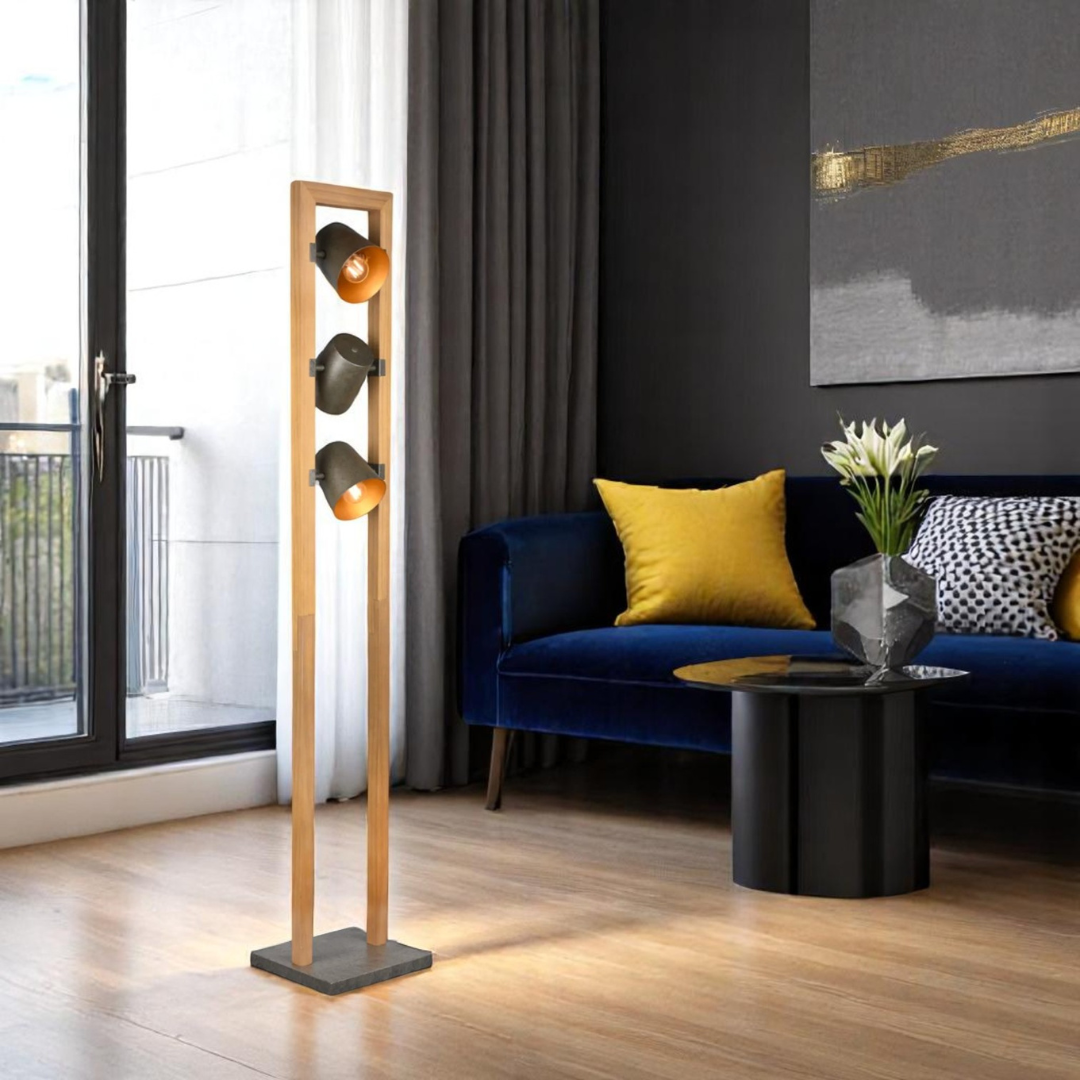 Lampadar BELL 150cm Lemn Design